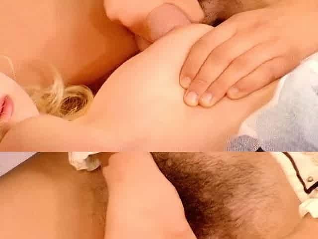 Blonde amateur milf does anal on pov camera 11