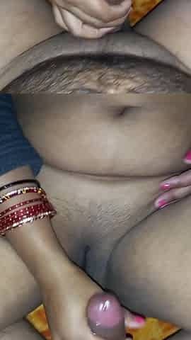 Beautiful Indian Bhabhi Having Handjob