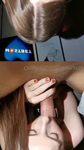 Delicious Busty Girl Swallowing A Cock And Cum (1080)