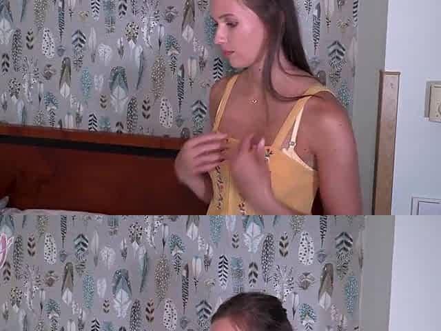 Stacy Cruz's first night as an swap student: twat creamed!