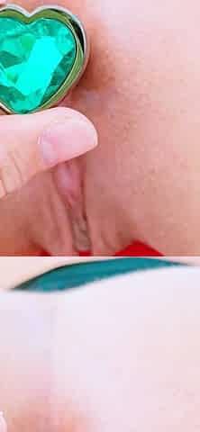 Horny amateur couple close up anal on webcam
