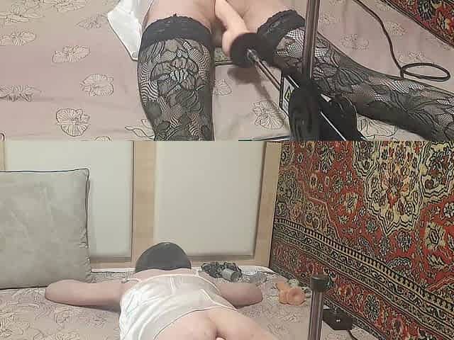 Anal bang Machine sissy
