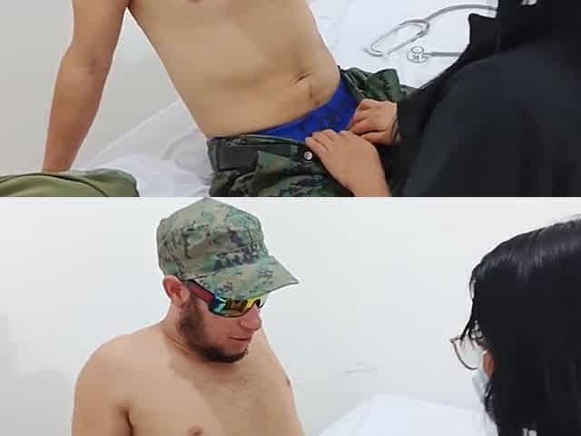 Newly Graduated Doctor Fucks A Soldier She Just Met In The Hospital