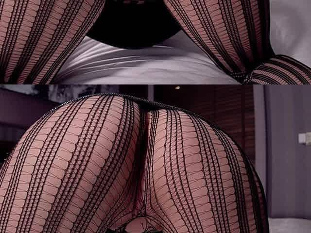 Booty Shaking in Pantyhose - Backstage - Lilykoti