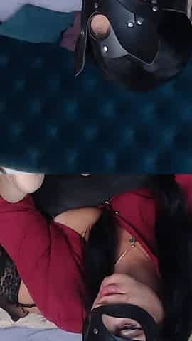 Silky Seduction Dirty Talk & Intense Masturbation in Mask