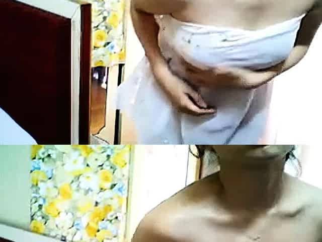 Chinese Amateur's Webcam Dance