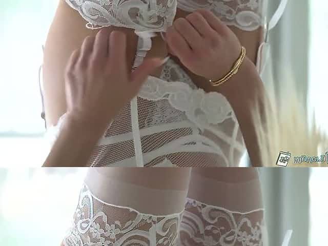 Aspen Celeste is a lingerie addict and she loves sensual sex