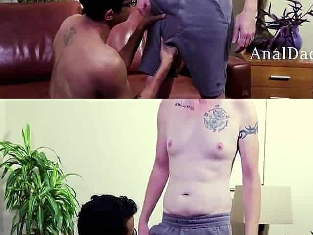 A Steamy Day Calls To Be Homo With Step Daddy