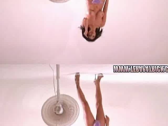Photoshoot Purple Underwear Featuring Tera Patrick