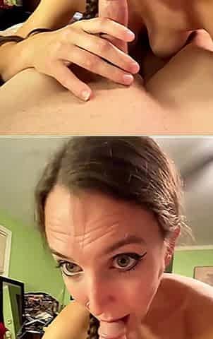 Daddy Gets Cum All Over My Pussy