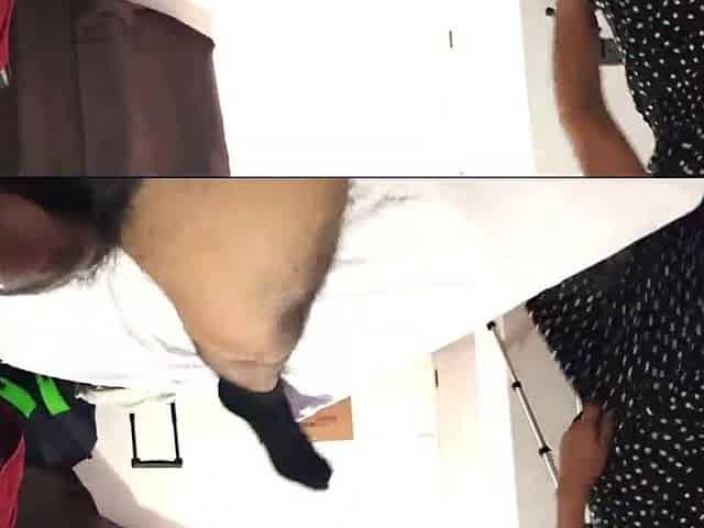 Unfaithful girlfriend lets her spouse's boss have sex with her