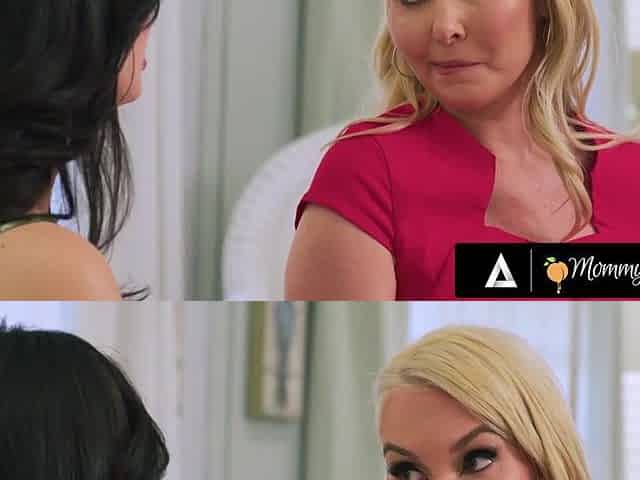 MOM'S GAL - Caring Naturally Breasty Chloe Surreal RIPS OFF Disappointed Stepmom Aaliyah Love's Suit