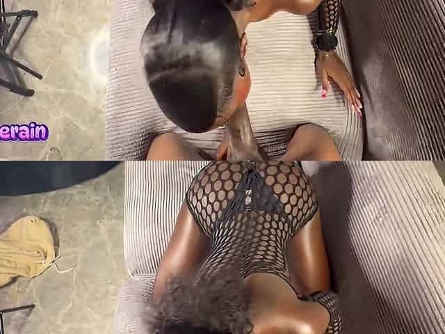 Creamy Ebony Ass Fuck