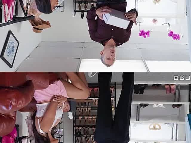 Reyna Belles Foot Play And A Blowjob With Store Clerk With Mick Blue