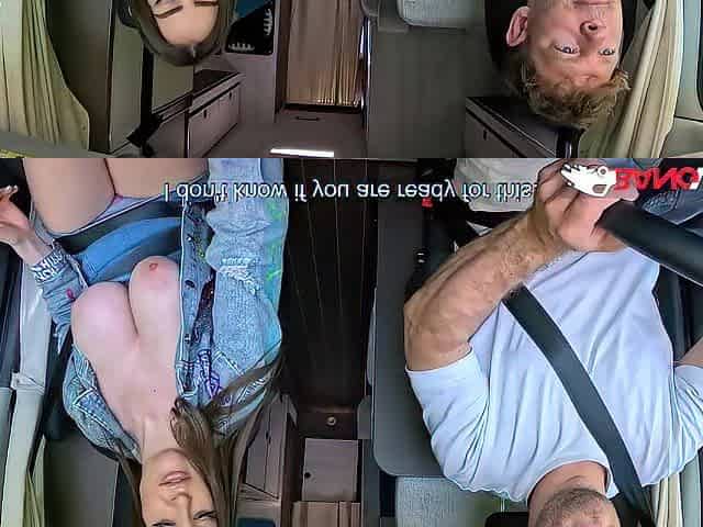 BangVan - Breasty Italian Tourist Marica Chanelle Helps RV Driver Fix His Engine!
