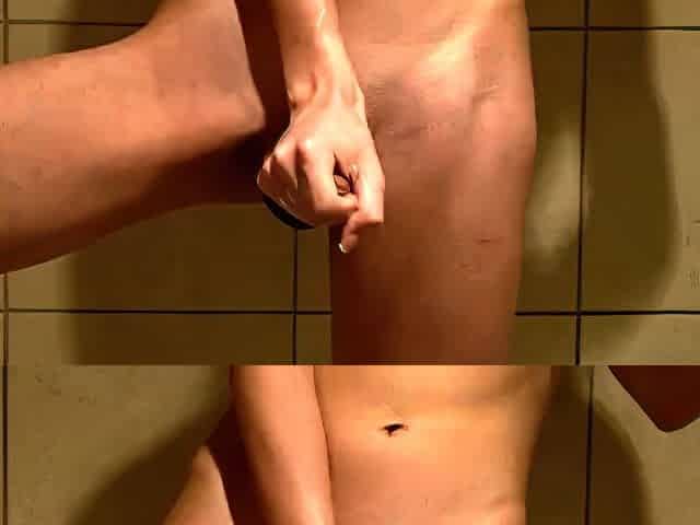 Chanelkey Dildo Riding And Masturbation In The Bathroom