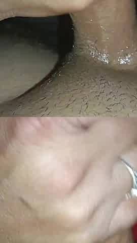 Handjob with Oily Massage Huge Cock