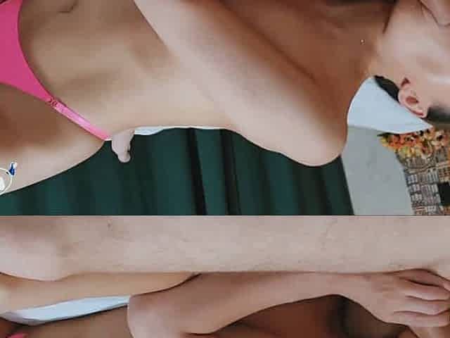 Explore my slit and fill my pink panties with your cum.