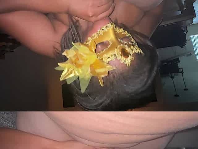 Masked Black Sucks Latino Cock Untill This chab Cums In Her Throat