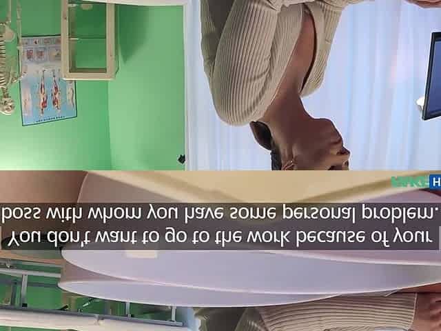 Nurse walks into my office whilst I'm banging a patient - Fake Hospital