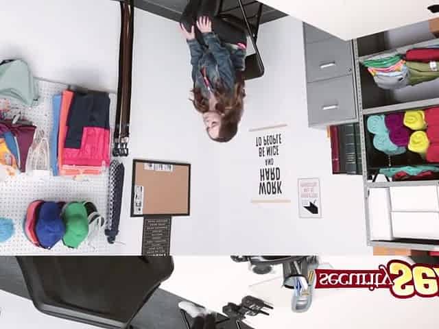 Lily Loves To Steal Things Because She Gets To Be Fucked Hard By This Horny Cop