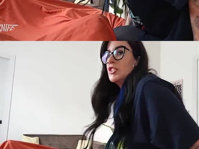 Sharing A Bed With Big Titty Goth Girls - Effy Cutie & Natasha Noel 16 Min