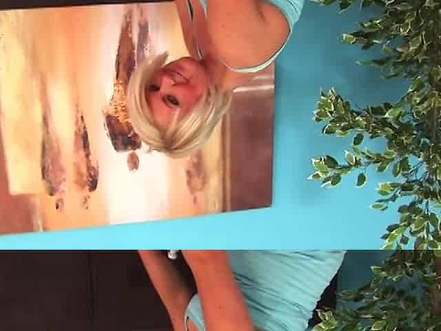 Chubby Blonde Slut Fucking a Fat Cock From Germany
