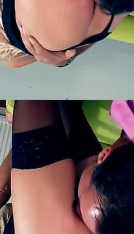 Sexy Blonde Milf gets Fucked in the Ass by her Husband
