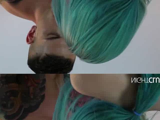 Liz Rainbow gets drilled by a tattooed chap, Juan Luncho