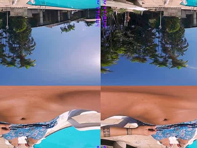 PURITYVR Curvy Latina Maria fucked poolside