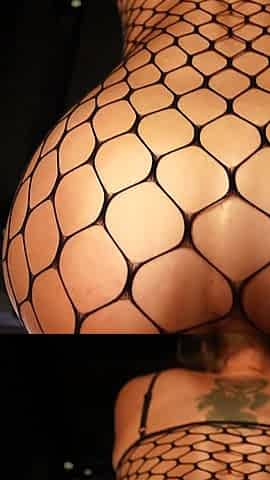 Gym Fucking in My Fishnet Outfit
