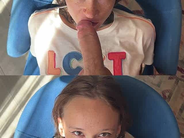 Teen Redhead Girl with Stepdaddy on Vacation