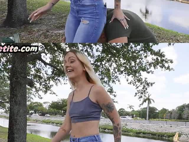 Flexible pocketsize petite cuntplowed by zaddy