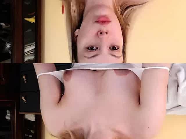 Busty blonde mature solo masturbation for webcam