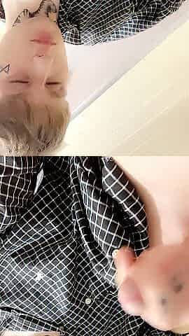 Lil Peep Look A like Wanking BWC On crapper ????