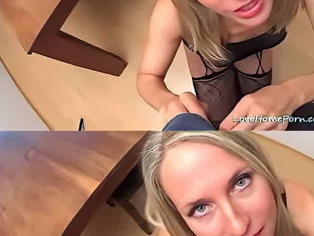 German milf takes a big dick in all holes
