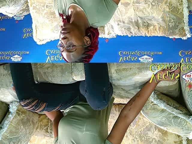 Ana Dunn - Hot Ass Fucking Ebony First On Camera Ever Casting - Ass Pov Close Up