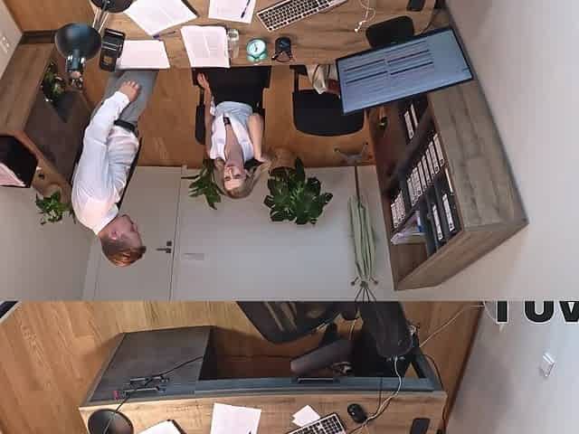 Andrea and Stanley Johnson fucked in the office, damn hot!