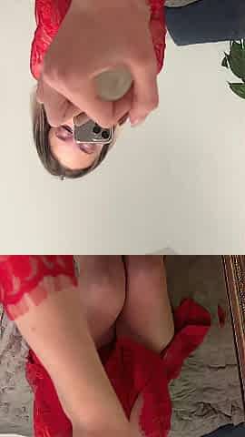 I couldn't pass by the mirror