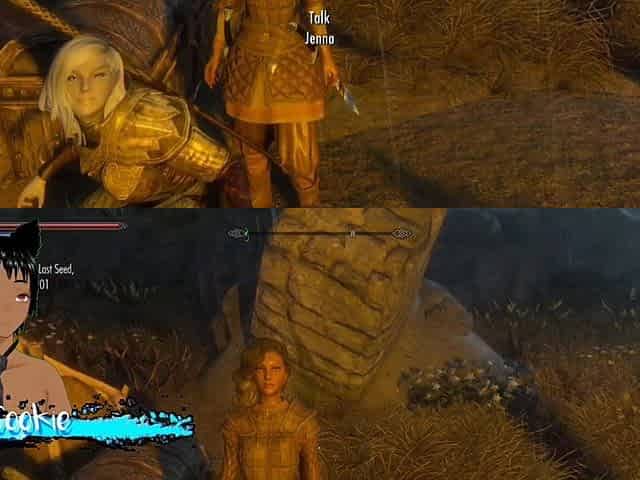 Skyrim B and L Mod - Doing Some Fucking Near a Camp and It Is Beautiful