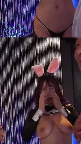 Reverse Bunny Big Tits,lasciviously Pinched,reverse Threesome Harem Experience! Part.1