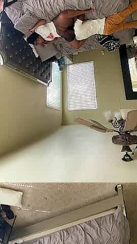 Surprised to watch what the bedroom camera caught!