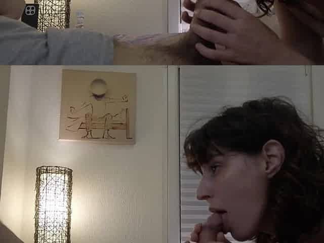 Point of View 1, She Melts His Cock with Her Tongue, Like Ice Cream