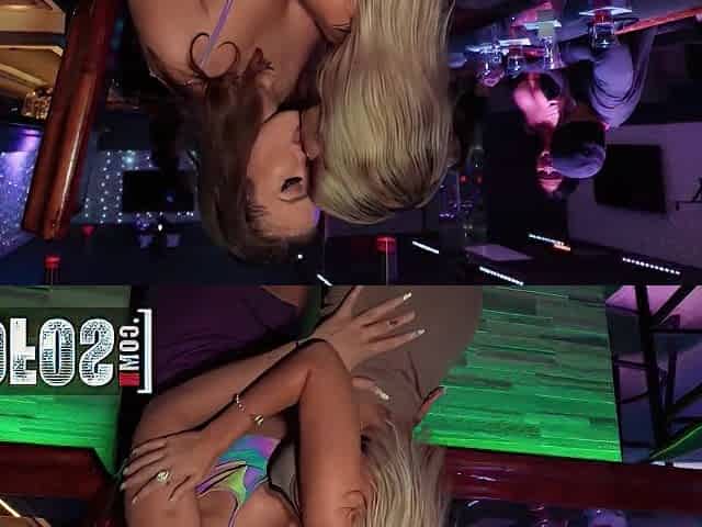 Luna Luxe Gets Her Pussy Licked By Mandy Waters Before Getting Pounded In The Club By Derek