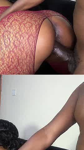 Chubby Booty Sexy Doggy Ride