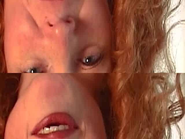 Retro Blowjob with Redhead Slut
