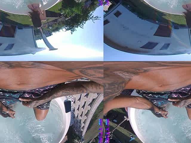 PURITYVR Orgasm in the jacuzzi with Dahlia