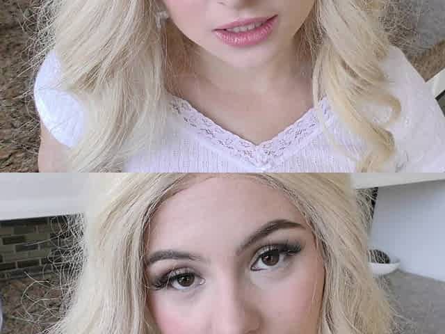 Cute Blonde Aria Banks Eats Ass Like Candy