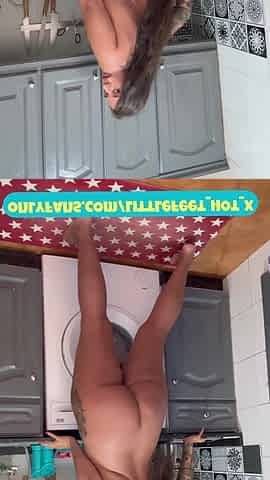 Masturbating After Cleaning My Kitchen?