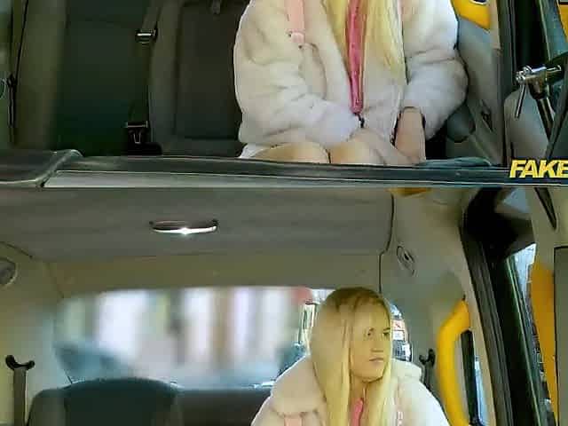 I'm the first stud to spunk inside her vagina - Fake Taxi